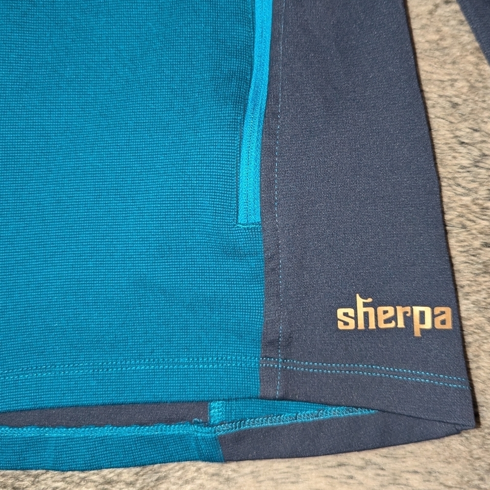 Sherpa Adventure Gear Full Zip UPF 50+ Jacket Blue Women's Medium - Picture 5 of 7